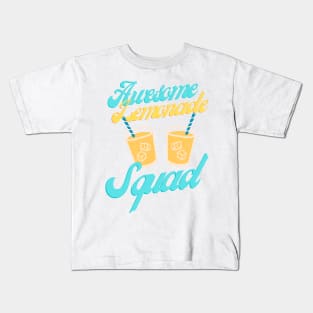 Awesome Lemonade Squad Kids T-Shirt